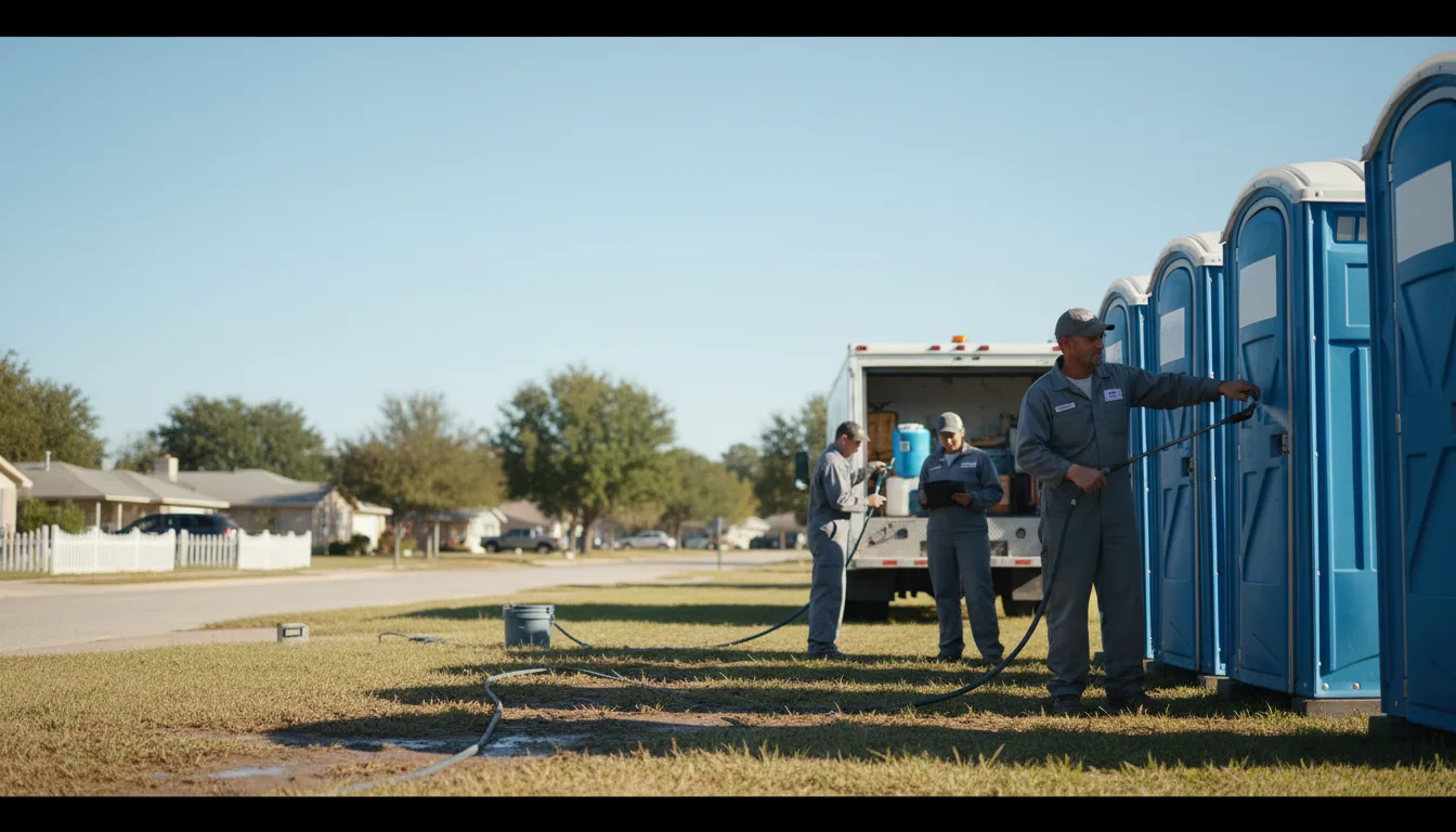 Long-Term Portable Toilet Rental in Tokio, TX near me